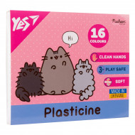 Пластилін Yes Pusheen 16 кольорів 320 г