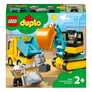 LEGO DUPLO Вантажівка та гусеничний екскаватор 10931