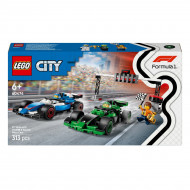 LEGO City Grid F1® з автомобілями для перегонів VCARB і Sauber  60474