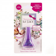 Лак для нігтів Lukky Конфеті-Мікс Purple 5.5 мл