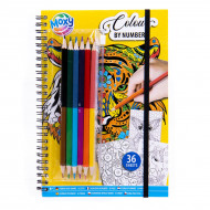 Набір для малювання за номерами Grafix Colour by number