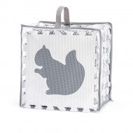 Килимок-пазл Woody Gray White 34 ел