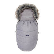 Спальний мішок в коляску Zaffiro Frosto Light Grey 90х49