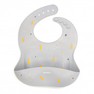 Силіконовий нагрудник Oribel Cocoon Stone