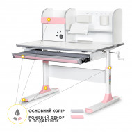 Стіл Mealux Edmonton Multicolor PN з полицею