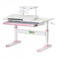 Стіл Evo-Kids TH-310 з полицею S30 Pink