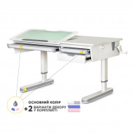 Стіл Mealux Montreal 2 WG Lite Multicolor