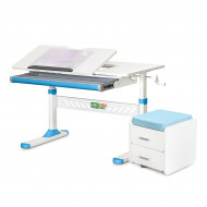 Комплект меблів ErgoKids Парта Тумба S TH-310 Blue