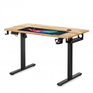 Стіл з електрорегулюванням висоти Mealux PowerDesk Energy Mahogany