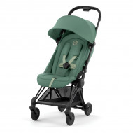 Коляска Cybex Coya Matt Black Leaf Green