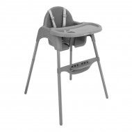 Стільчик для годування 2 в 1 Kikka boo Jammy Grey