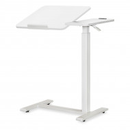 Приставний комп'ютерний стіл Mealux Hommex Mobidesk Duo USB White