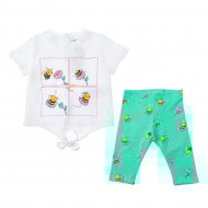 Комплект BluKids Футболка Легінси Ape Divertente