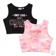 Набір топів BluKids Bio Cotton Keep life 2 шт