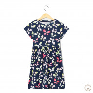 Сукня BluKids Bio Cotton Butterflies Medieval Blue