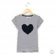 Футболка BluKids Bio Cotton Cuore Della Notte
