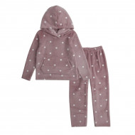 Комплект махровий Flamingo Джемпер Штани Fluffy Love Hearts