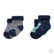 Набір шкарпеток BluKids Bio Cotton Face 2 шт, р. 13-14