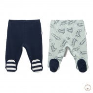 Набір повзунків BluKids Bio Cotton Dino 2 шт