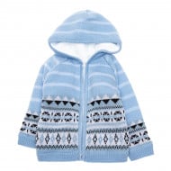 Жакет утеплений Mari-knit 959 Blue
