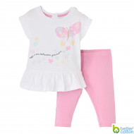 Комплект Blukids Better Cotton Футболка Легінси 6387167, р. 74