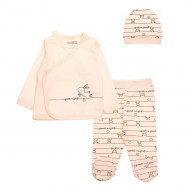 Комплект льоля повзунки шапочка For My Baby 23628