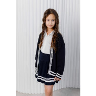 Кардиган Art Knit 39535 Смужка Blue