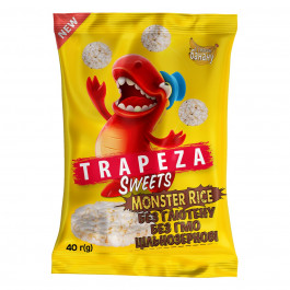 Міні-галети Trapeza Sweets Rise зі смаком банана 40 г