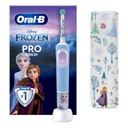 Електрична зубна щітка Oral-B Disney Frozen PRO kids з футляром