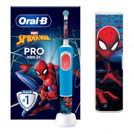 Електрична зубна щітка Oral-B Spiderman PRO kids з футляром