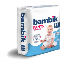 Підгузки-трусики Bambik 5 (12-17 кг) 34 шт