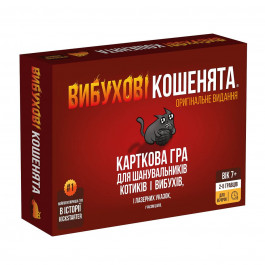 Настільна гра Rozum Вибухові кошенята Оригінальне видання (укр)