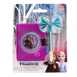 Набір канцтоварів Frozen 2 Блокнот на замочці з ручкою