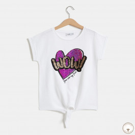Футболка BluKids Bio Cotton My Love White, р. 170