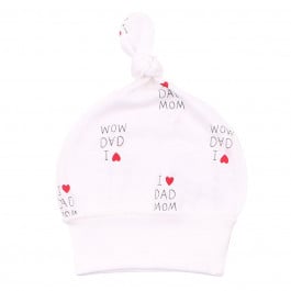 Шапка Flamіngo Love Mom Dad, р. 38