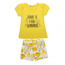 Комплект Flamіngo Футболка Шорти Fun summer, р. 74