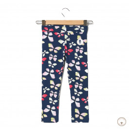 Легінси BluKids Bio Cotton Butterflies Medieval Blue, р. 104