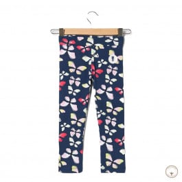 Легінси BluKids Bio Cotton Butterflies Medieval Blue, р. 134