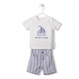 Комплект Bebetto Футболка Шорти Take me to the beach, р. 74