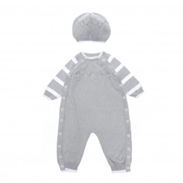 Комплект Mari-knit Комбінезон Шапка Little Prince gray, р. 62