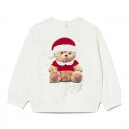 Світшот BluKids New Years bear white, р. 80