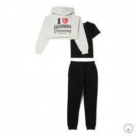 Комплект утеплений BluKids Bio Cotton Джемпер Футболка Штани California, р. 146