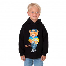 Худі утеплений Mevis Brave black, р. 104