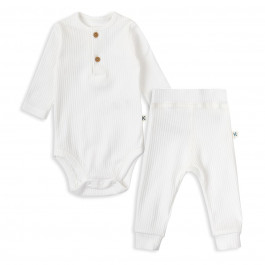 Комплект Krako Боді Штани Fun walk white, р. 74-80