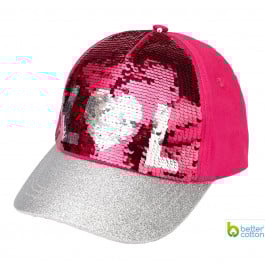 Кепка BluKids Better Cotton Glitter LOL, р. 52-54