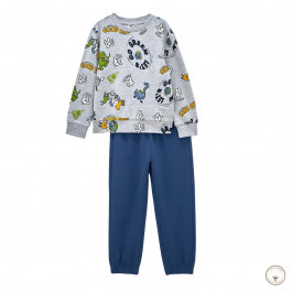 Комплект BluKids Organic Cotton Джемпер Штани Space aliens, р. 122