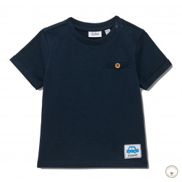 Футболка BluKids Bio Cotton Vroom Dark Blue, р. 80