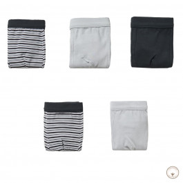 Набір трусів-боксерів BluKids Bio Cotton Terra 5 шт, р. 146
