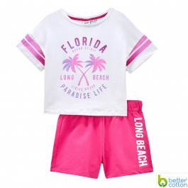 Комплект BluKids Better Cotton Футболка Шорти Florida Beach, р. 170