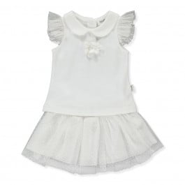 Комплект Bebetto Футболка Спідниця Little fairy milk, р. 74